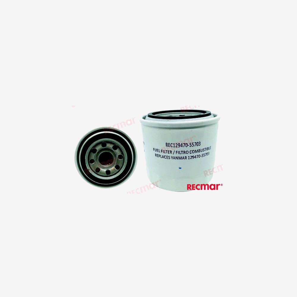 COMBUSTIBLE FUEL FILTER | REC129470-55703 | Yanmar Engine Replacement by Recmar