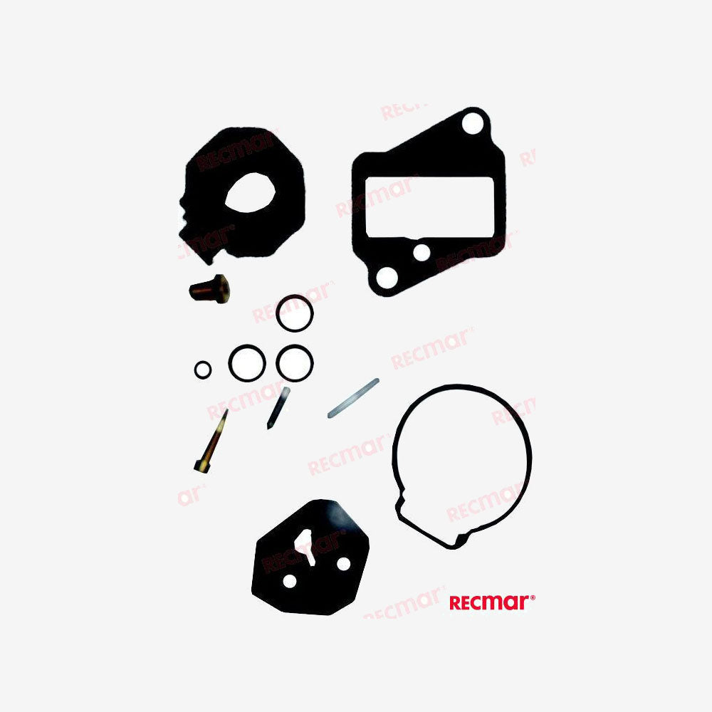 Recmar REC6E7-W0093-01 Carburetor Repair Kit for Yamaha 9.9D & 15D