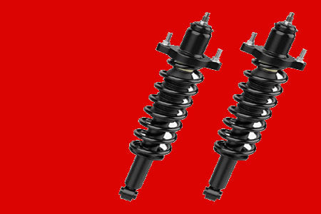 High-quality chassis components including control arms and bushings for enhanced vehicle stability.