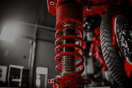 Premium suspension components including shocks and struts for a smoother ride.