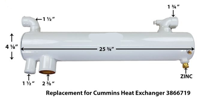3866719 Cummins Heat Exchanger