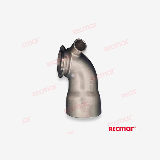 RECMAR MAR119574-13530INOX Stainless Steel Exhaust Elbow for Yanmar 6LY Engines