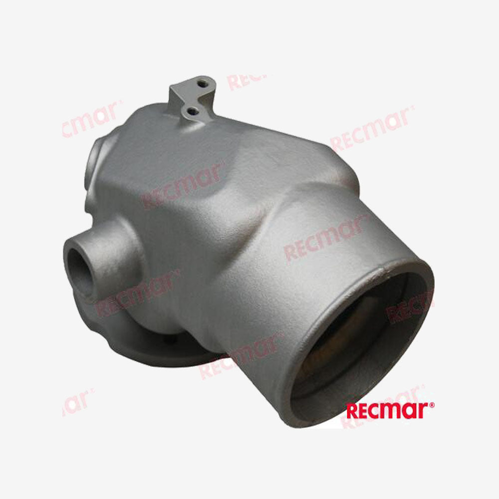 Recmar MAR119588-13501INOX Stainless Steel Exhaust Elbow for Yanmar 6LY Series Marine Engines