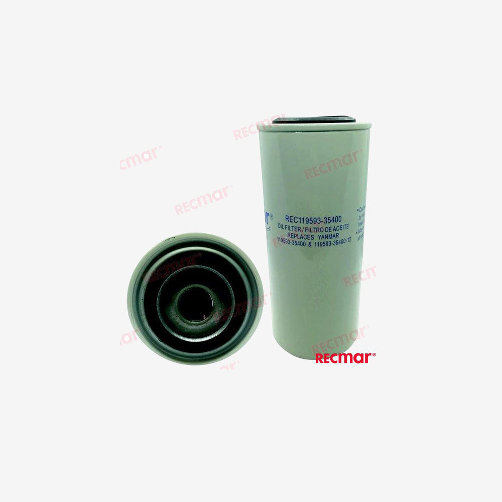 Recmar Yanmar Filter REC119593-35400 for 6LY Series Engines