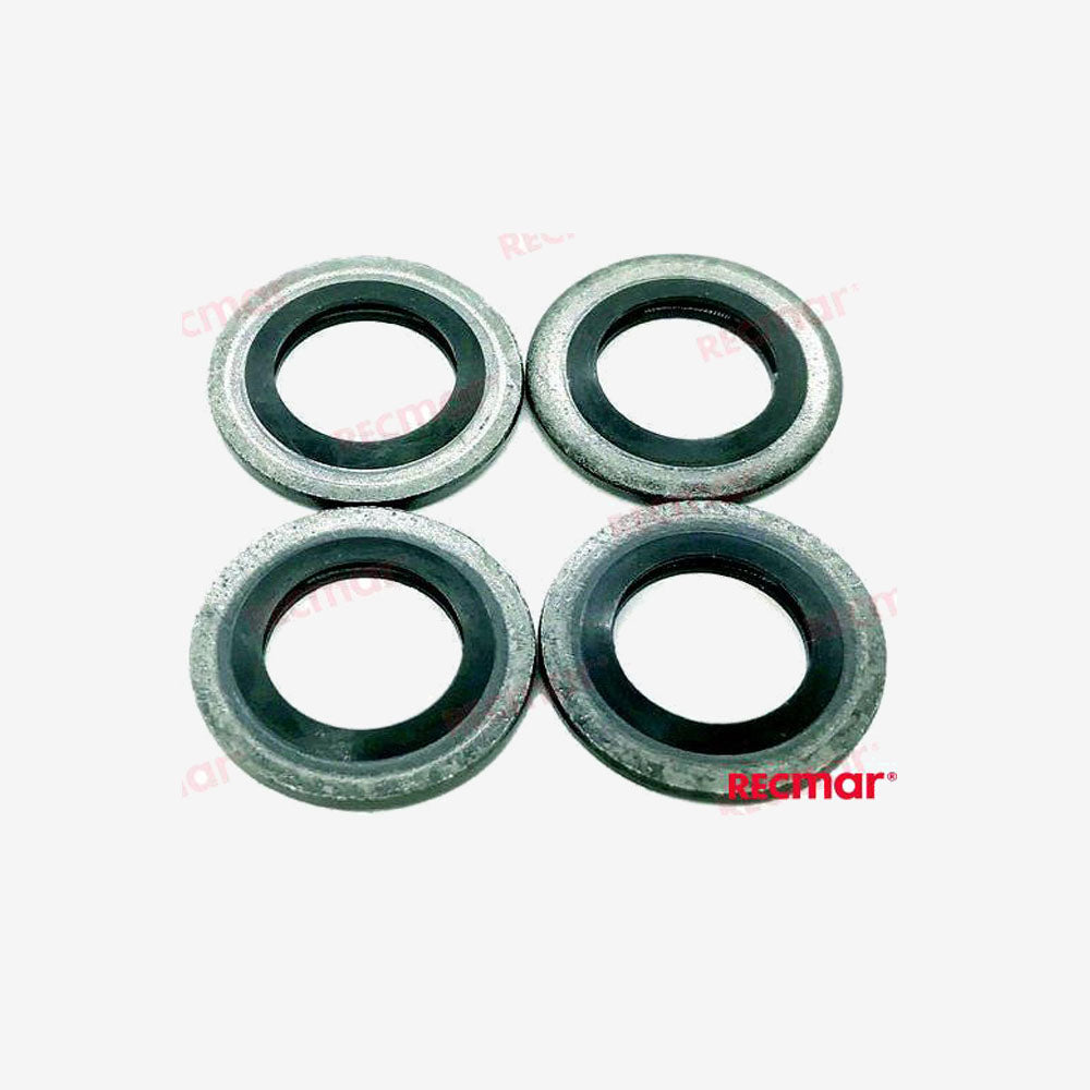 RECMAR Washer REC22190‑140002 for Yanmar 3JH & 4JH Engines – 4-Pack – MyPartsGuru