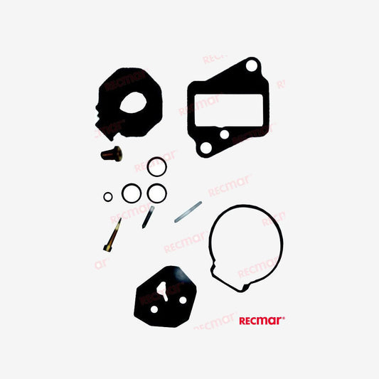Recmar REC6E7-W0093-01 Carburetor Repair Kit for Yamaha 9.9D & 15D