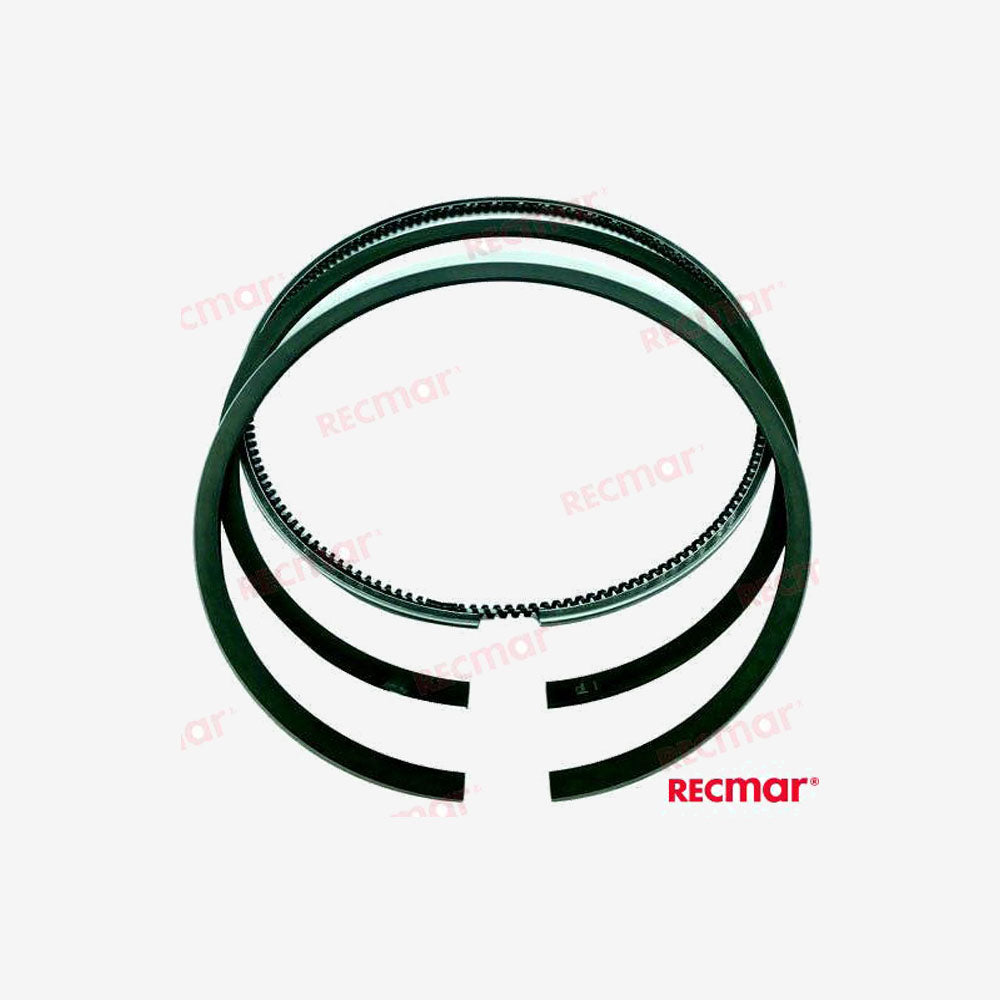 RECMAR Piston Ring Set REC719000-22501 for Yanmar 4LH and 4LHA Engines