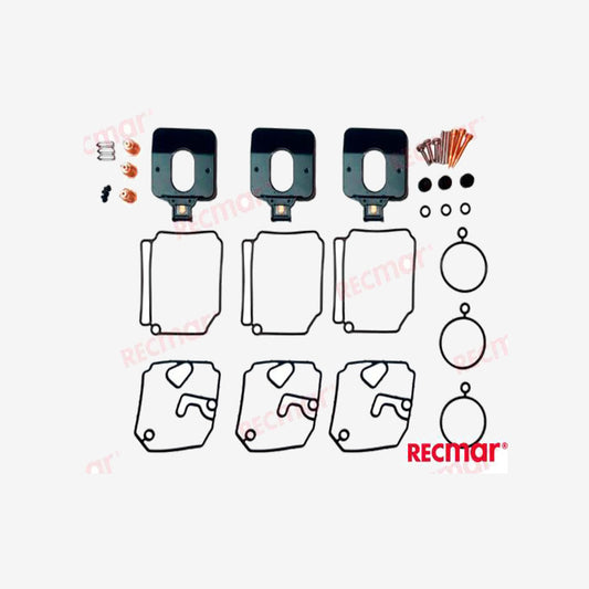 Recmar REC6H4-W0093-03 Carburetor Kit for Yamaha, Mercruiser, Tohatsu M70