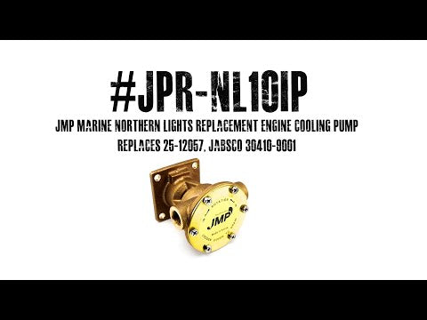 JMP Marine JPR-NL10IP Raw Water Pump – Replaces Northern Lights 25-12057, Jabsco 30410-9001